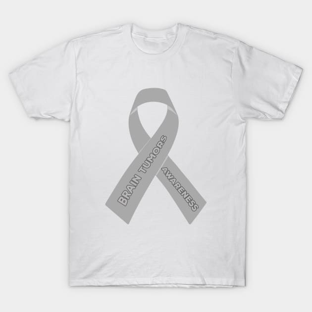 Brain Tumors Awareness T-Shirt by DiegoCarvalho